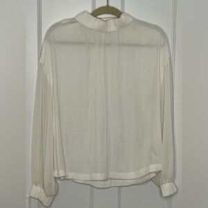 Prologue Semi-sheer Chiffon Blouse